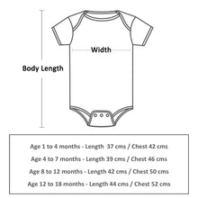 Load image into Gallery viewer, Romper sizing chart