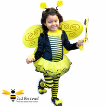 Load image into Gallery viewer, Girl's tutu fancy dress 10-piece bee costume