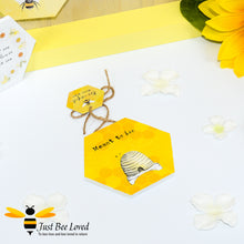 Load image into Gallery viewer, Wooden Mini Gift Signs featuring &quot;Meant to Bee&quot;  message bee Gifts