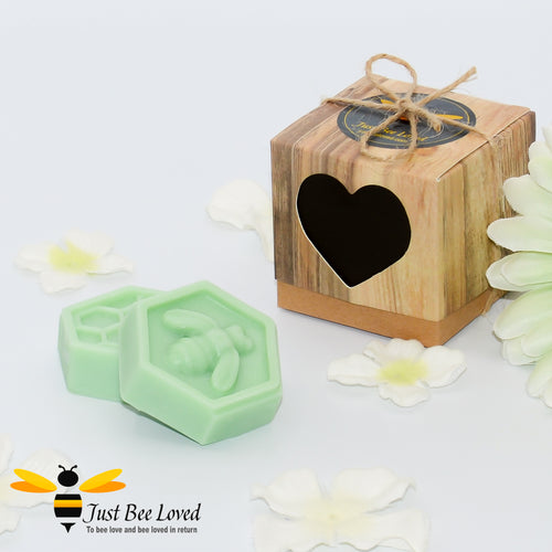 Just Bee Loved Luxury Wax Melts Oriental Blossom Mini Gift Box 2 Pack