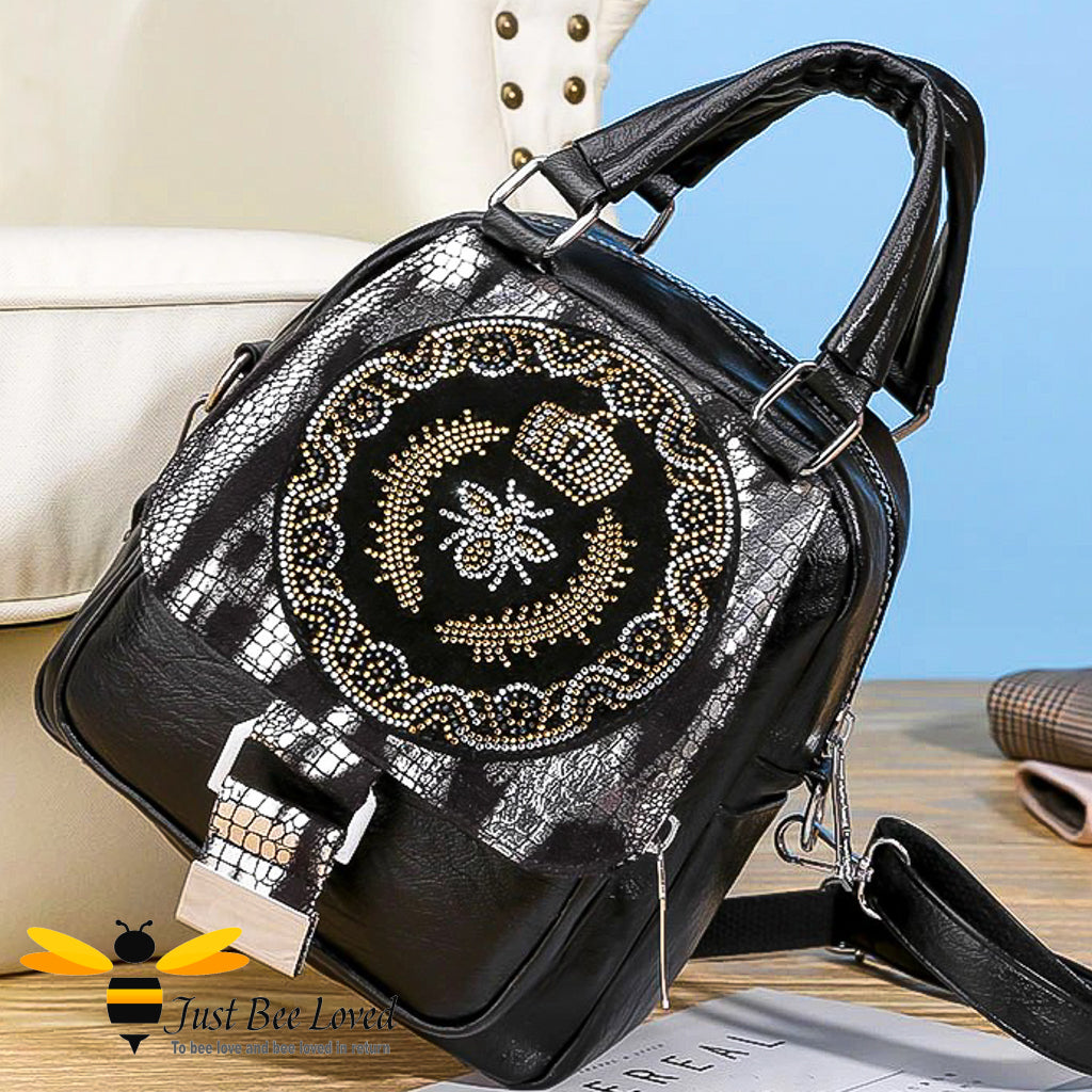 Bee sales backpack purse