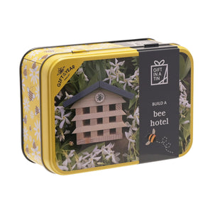 Build a bee hotel gift in a tin craft kit