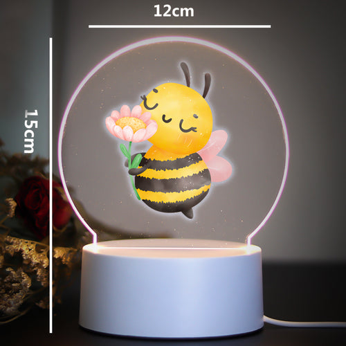 Children's bedside night bee light 