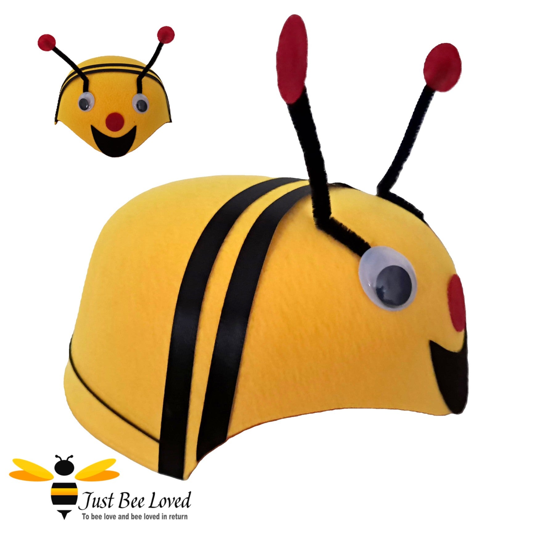 Children's novelty costume bee hat