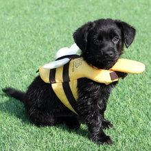 Load image into Gallery viewer, bee style dog swimming vest life jacket