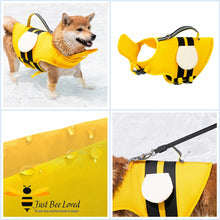 Load image into Gallery viewer, Bee style dog swimming vest life jacket