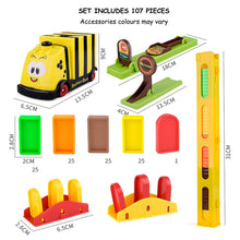 Load image into Gallery viewer, Domino bee train toy set with accessories