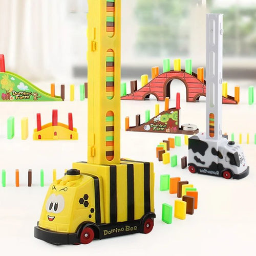 Domino bee farm train toy set