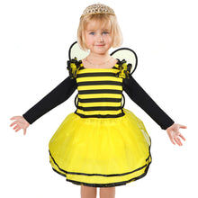 Load image into Gallery viewer, Girl&#39;s bumble bee party dress fancy dress costume