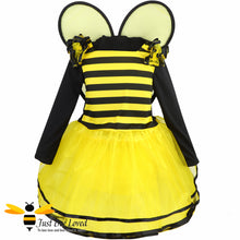 Load image into Gallery viewer, Girl&#39;s bumble bee party dress fancy costume