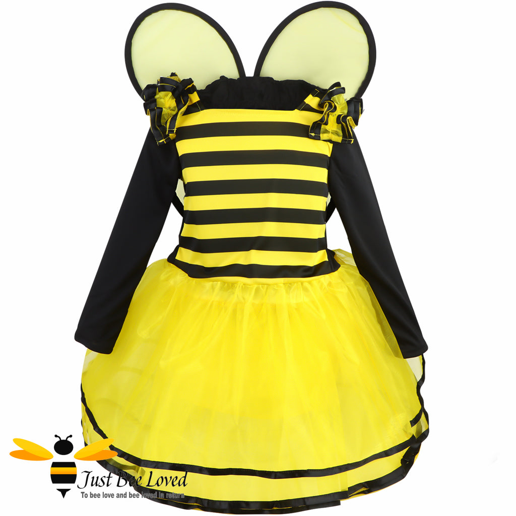 Girl's bumble bee party dress fancy costume