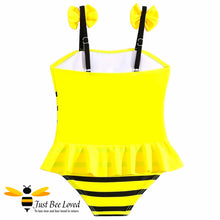 Load image into Gallery viewer, Girl&#39;s bee one-piece bathing swimsuit