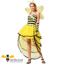 Load image into Gallery viewer, Queen Bee Daisy Trailing skirt fancy dress costume