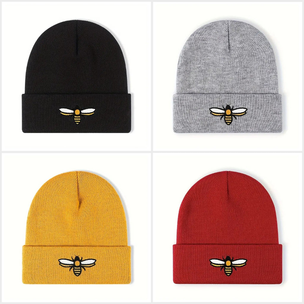 beanie bee knitted hats