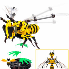 Load image into Gallery viewer, Bee Building Lego Block Set featuring 236 pieces and simulated Bee model