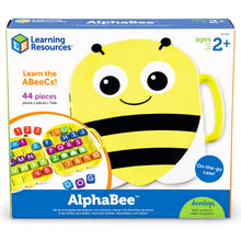 Load image into Gallery viewer, Children&#39;s Alpha Bee Learning Activity Carry Case Bee Toy