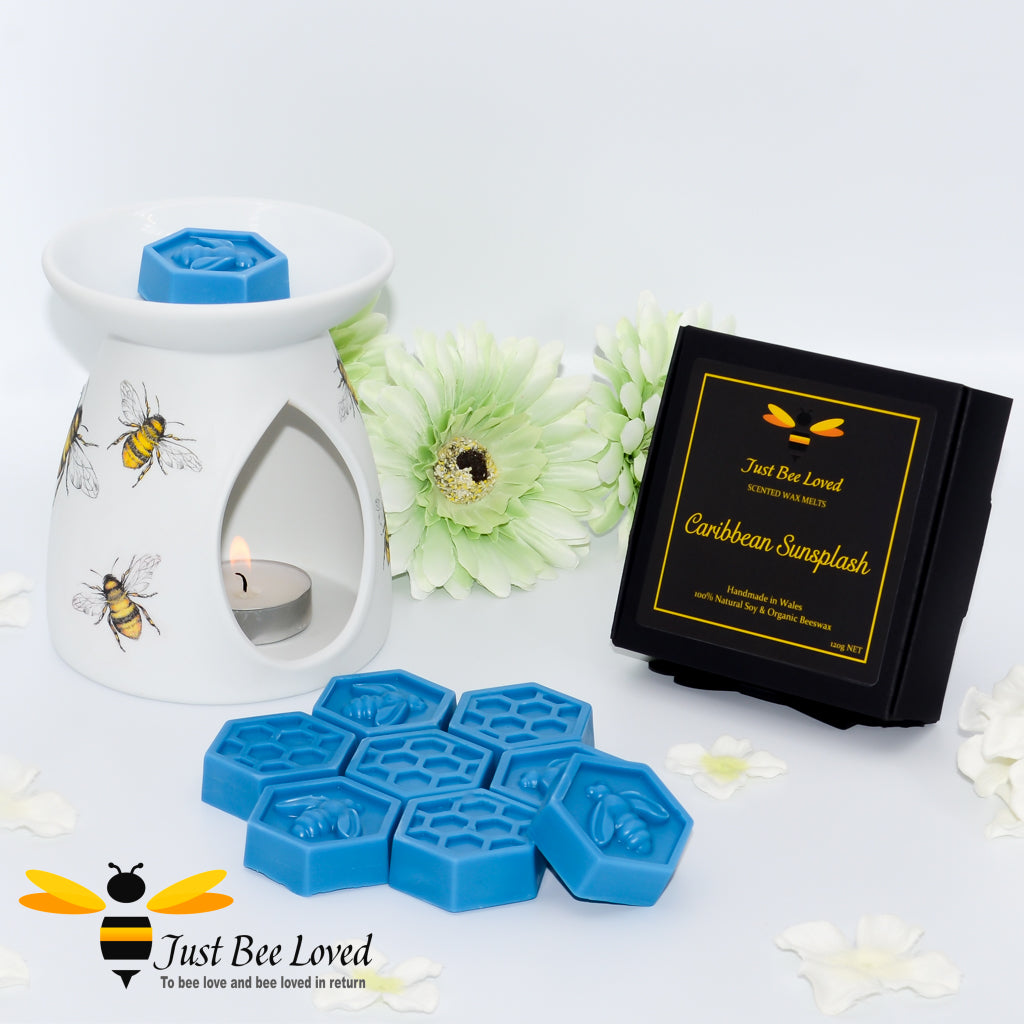 Just Bee Loved Luxury Organic Wax Melts Caribbean Sunsplash