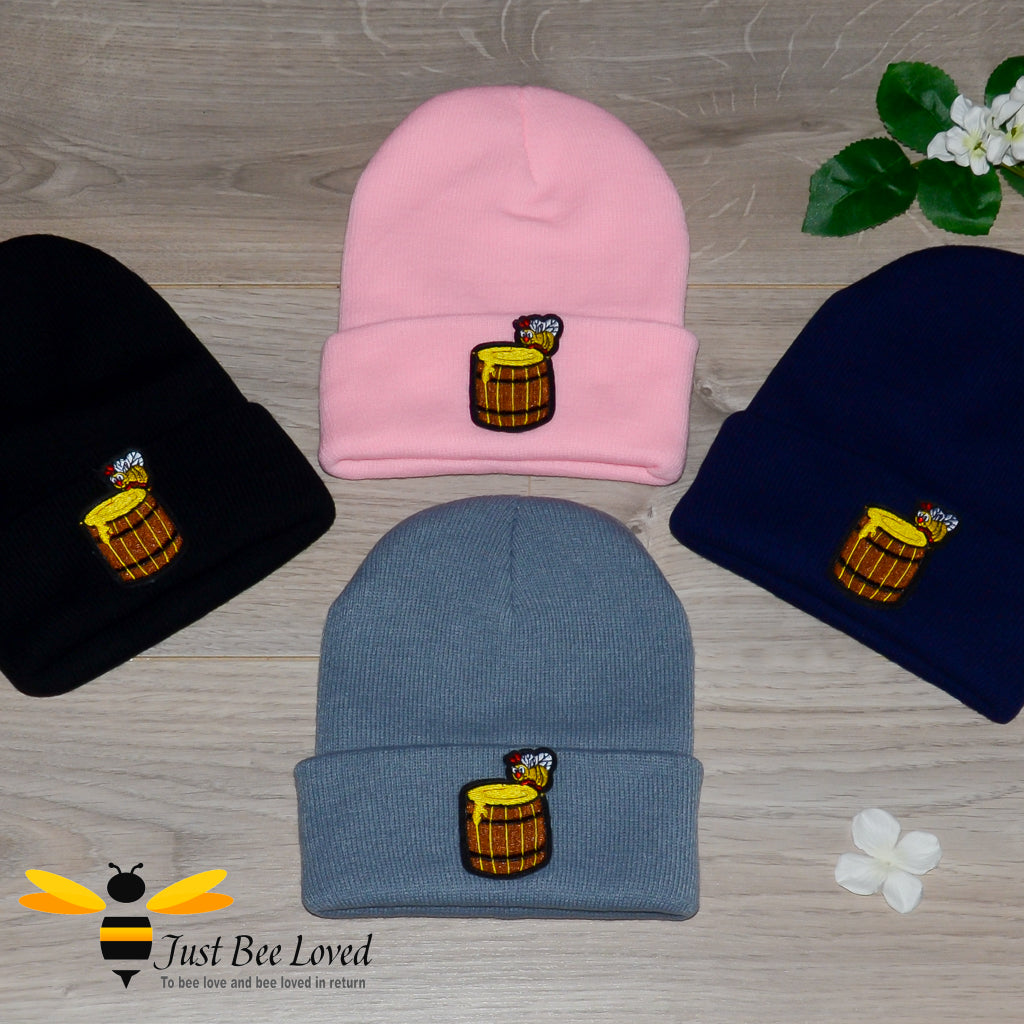 Kids Beanie hat with honey bee