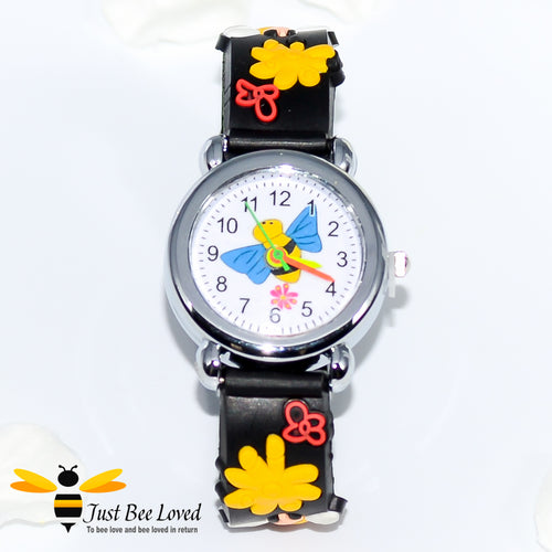 Groovy 3D Children's Silicone Bee Watch - 3 Colours