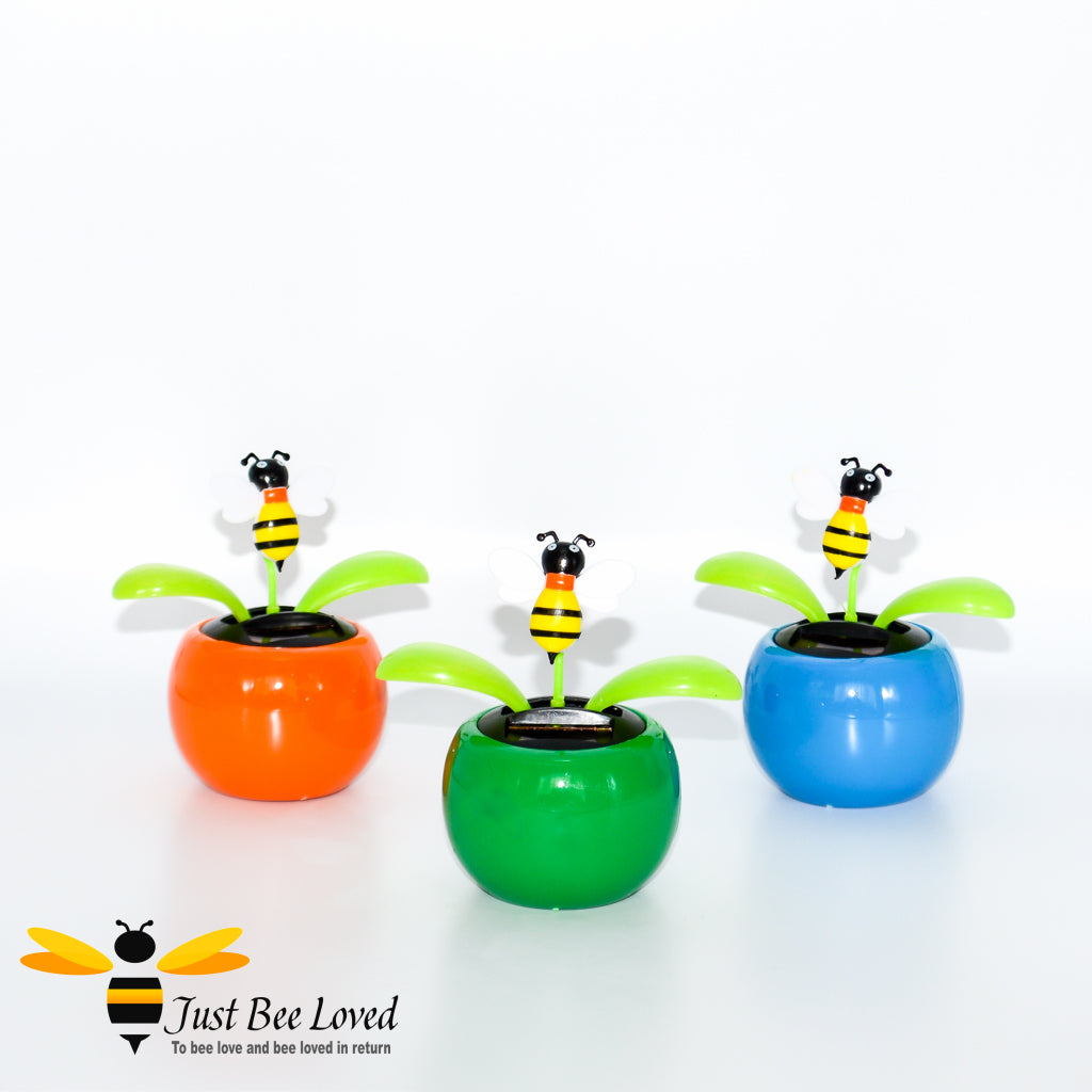 Dancing Bumblebee Solar Ornament