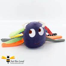 Load image into Gallery viewer, Bee Pushchair Hanging Bee Clip Toy Teether