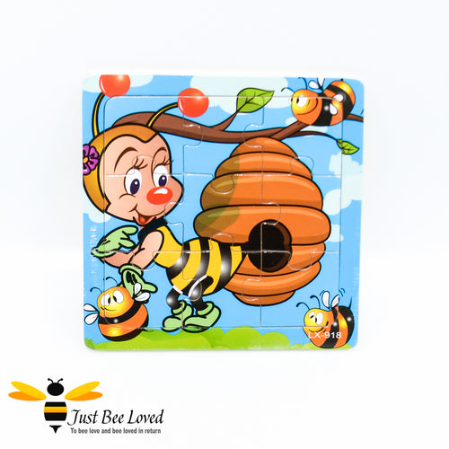 Wooden Small Bee Jigsaw Baby Puzzle