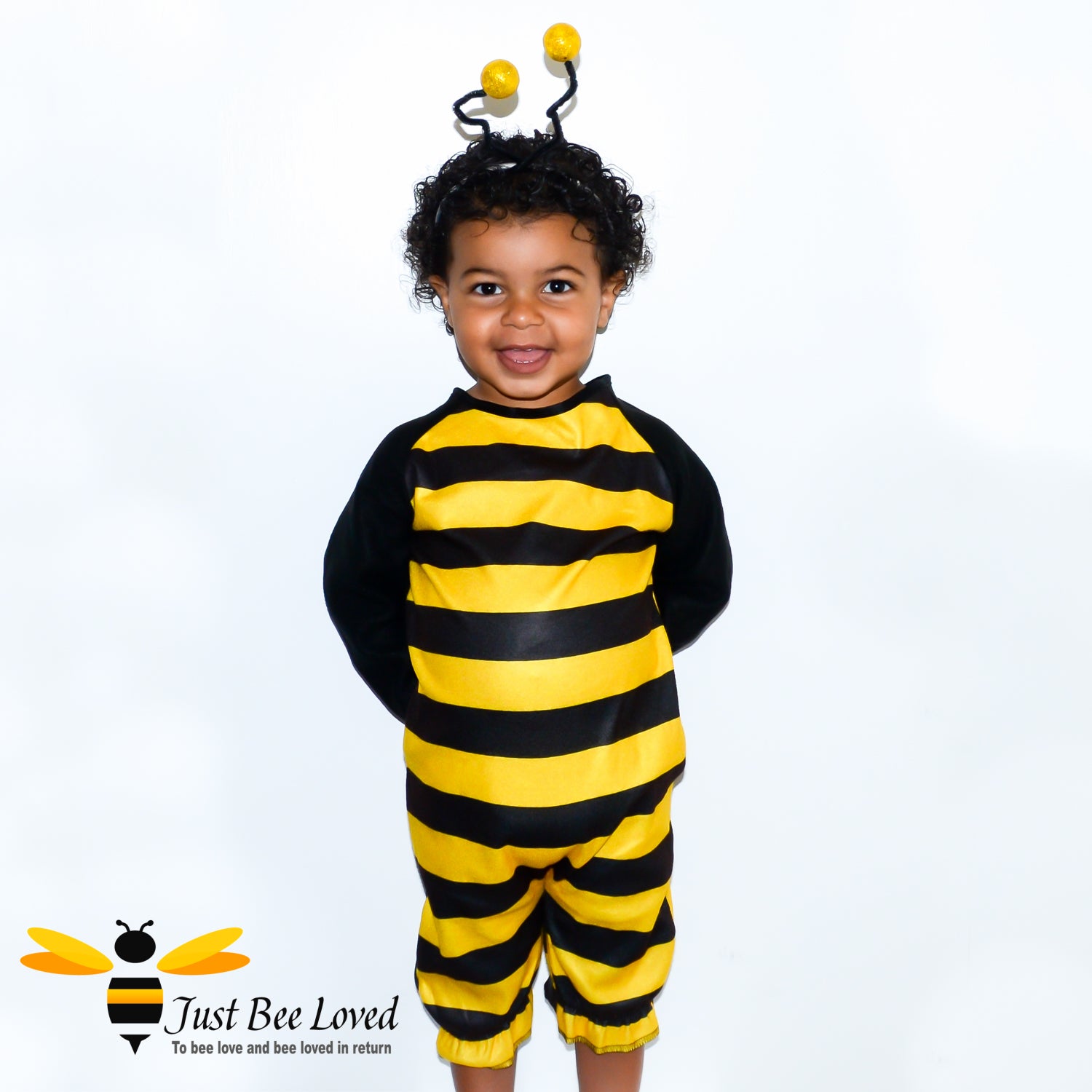 Toddler's Bumblebee Bodysuit & Headpiece Fancy Dress Costume