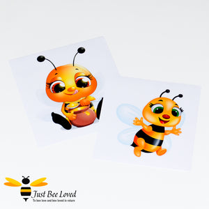 Just Bee Loved Cute Bee Wall Stickers