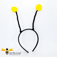 Load image into Gallery viewer, Bumblebee Antennae Headband Fancy Dress Bee Costume
