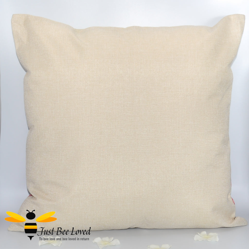Cream cushion cover