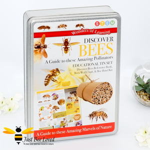 Wonders of Learning, Discover Bees educational nature tin set
