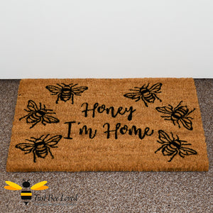 Entrance Honey I'm Home Bumblebee Doormat