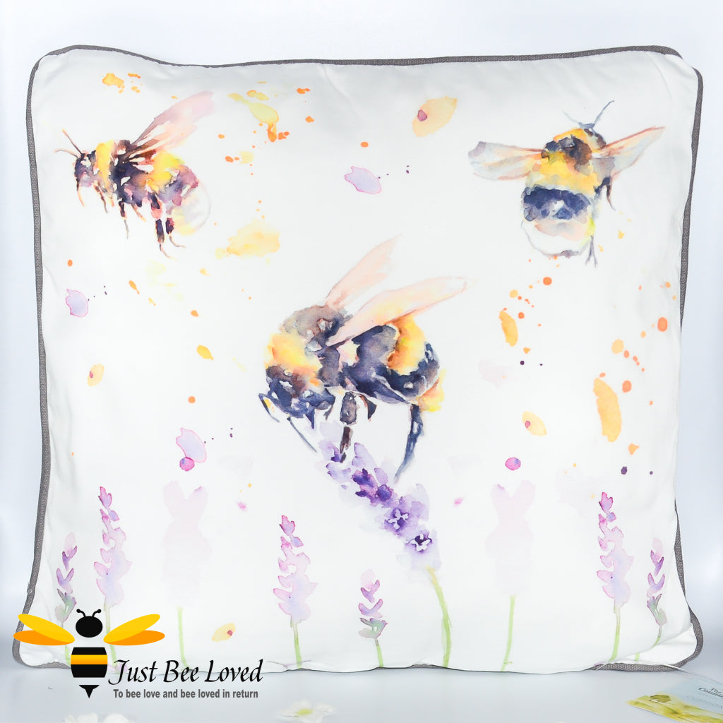 Jennifer Rose Country Life Bumblebees Scatter Cushion