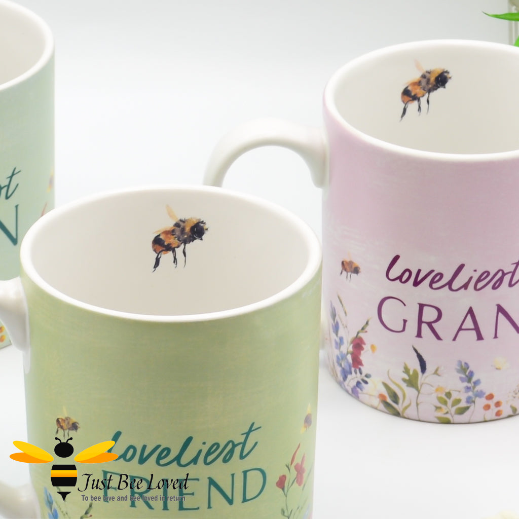 loveliest friend bee mug