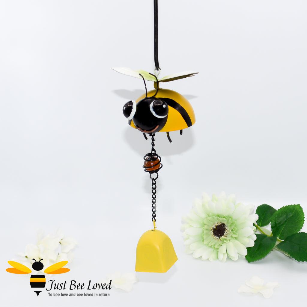 Bumble Bee metal door wind chime