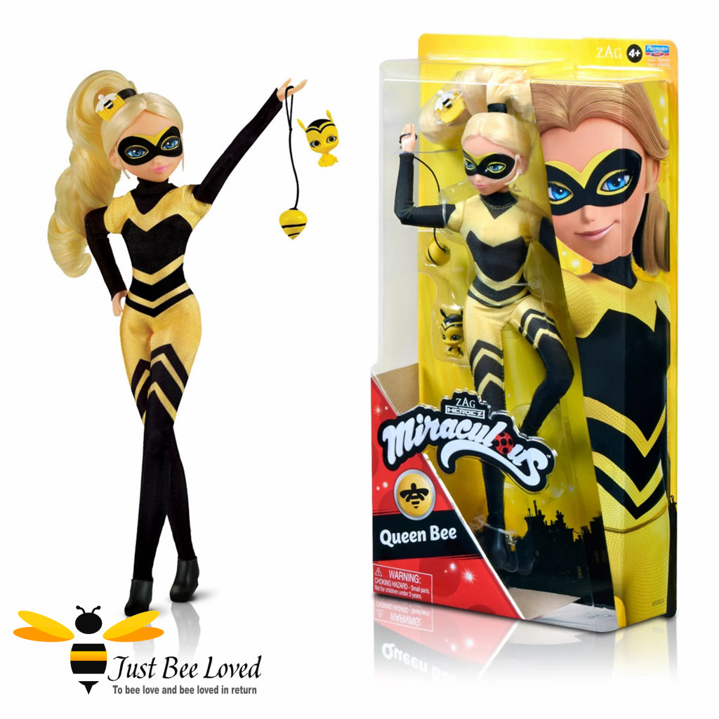 Large Miraculous TV show Queen Bee action superhero doll
