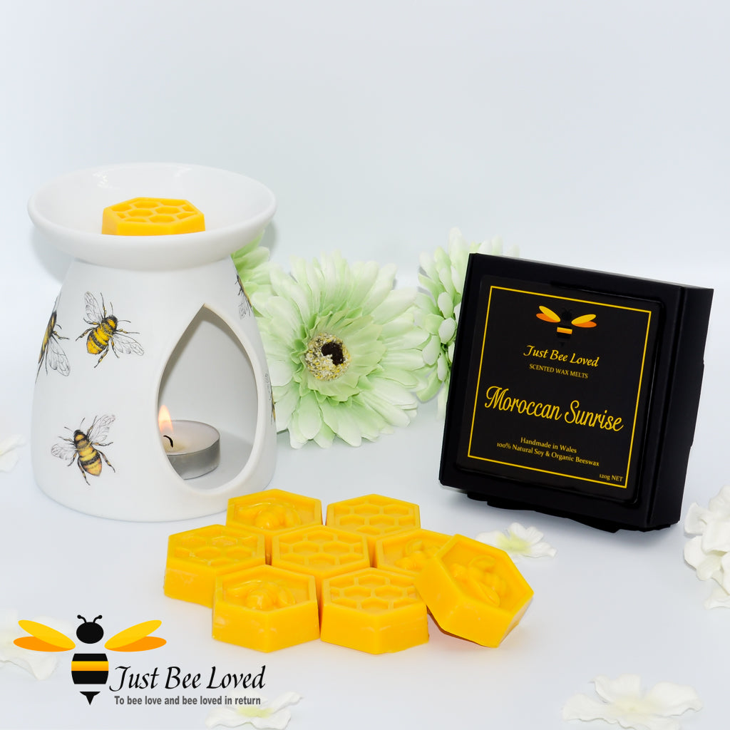 Just Bee Loved Luxury Organic Wax Melts Moroccan Sunrise