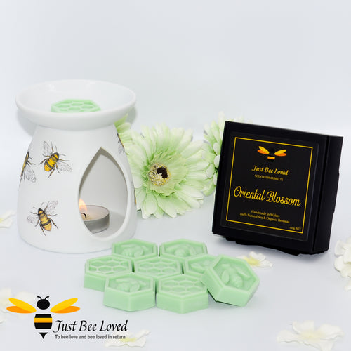 Just Bee Loved Luxury Organic Wax Melts Oriental Blossom