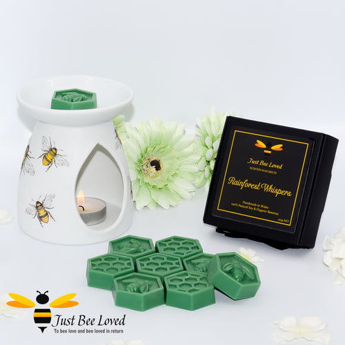 Just Bee Loved Handmade Luxury Organic Wax Melts Rainforest Whispers