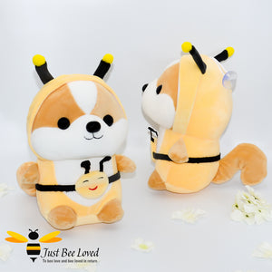 Squirrel bumblebee soft plush stuffed teddy toy