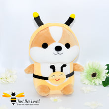 Load image into Gallery viewer, Squirrel bumblebee soft plush stuffed teddy toy