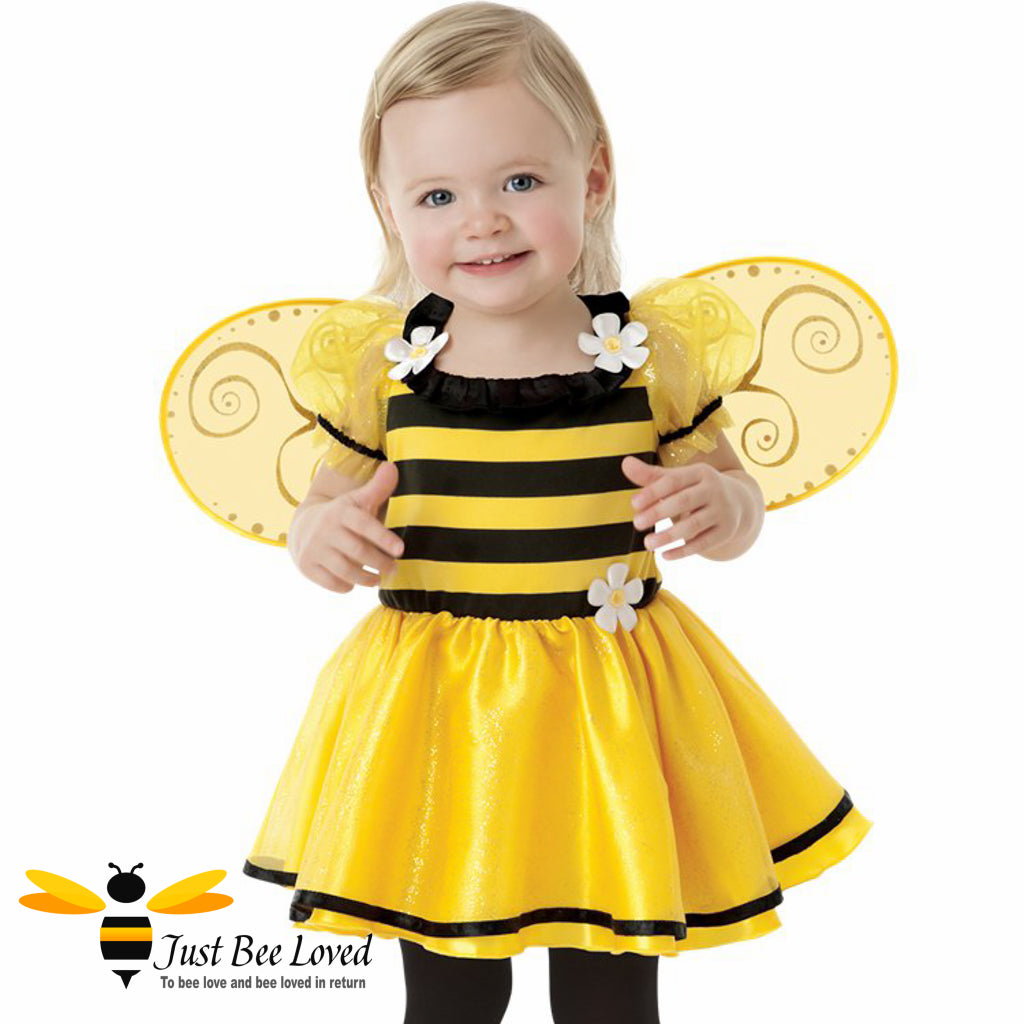Girl Toddler Bee 2-Piece Fancy Dress Costume Ages to 4yrs