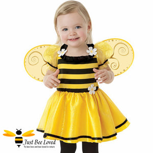 2 piece bumble bee fancy dress costume for little girl
