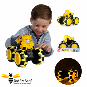 Transformers Bumblebee Monster Treads Truck Lightning Wheels