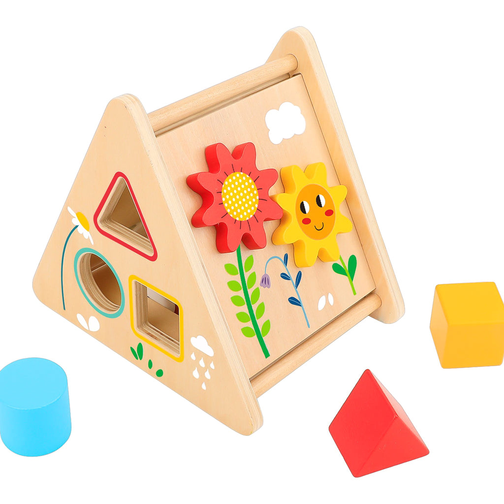 Baby Wooden Activity Triangle Bee Toy