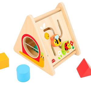 Baby Wooden Activity Triangle Bee Toy