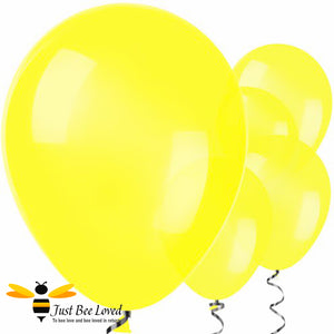 11" Yellow Latex Balloons Bee Party Supplies & Fancy Dress