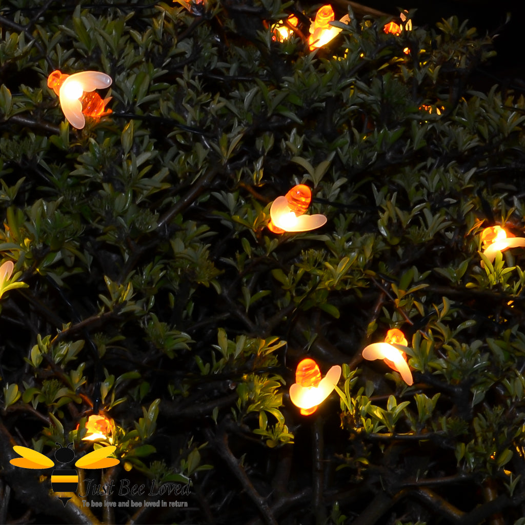 Garden Honey Bee Solar Lights