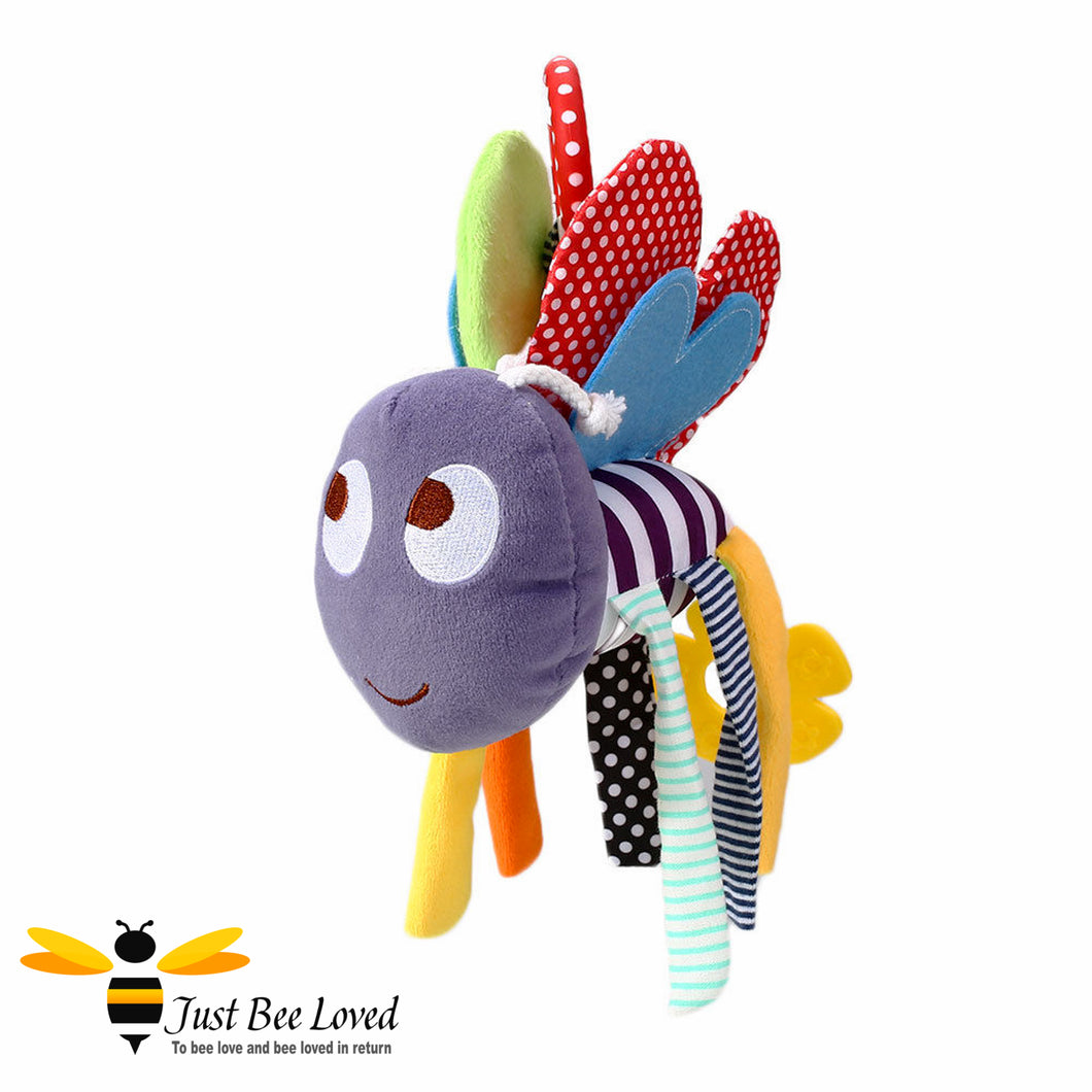 Bee Pushchair Hanging Bee Clip Toy Teether