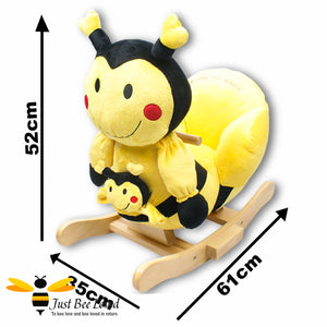 Rock My Baby Musical Bee Rocking Chair